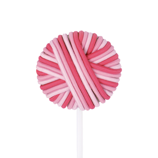 ELASTICI PER CAPELLI COLORATI LOLLIPOPS 24pz