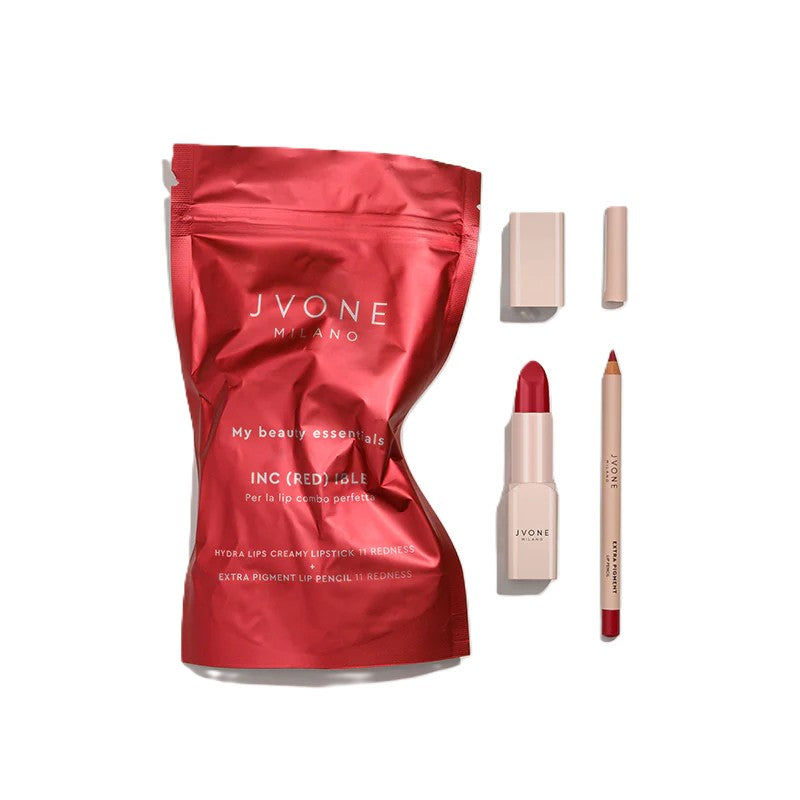 JVONEMY BEAUTY ESSENTIALS INC(RED)IBLE  HYDRA LIPS CREAMY + LIP PENCIL