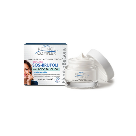 CREMA VISO SOS BRUFOLI CON ACIDO SALICILICO E NIACIMIDE 50ml