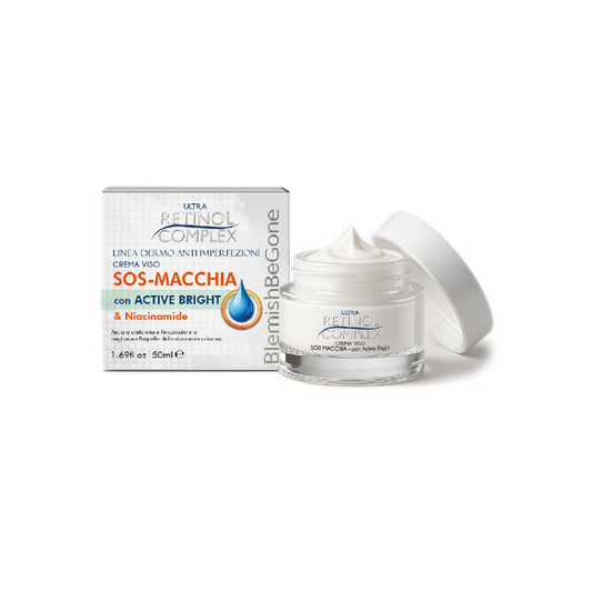 CREMA VISO SOS MACCHIA CON ACTIVE BRIGHT E NIACINAMIDE 50ml