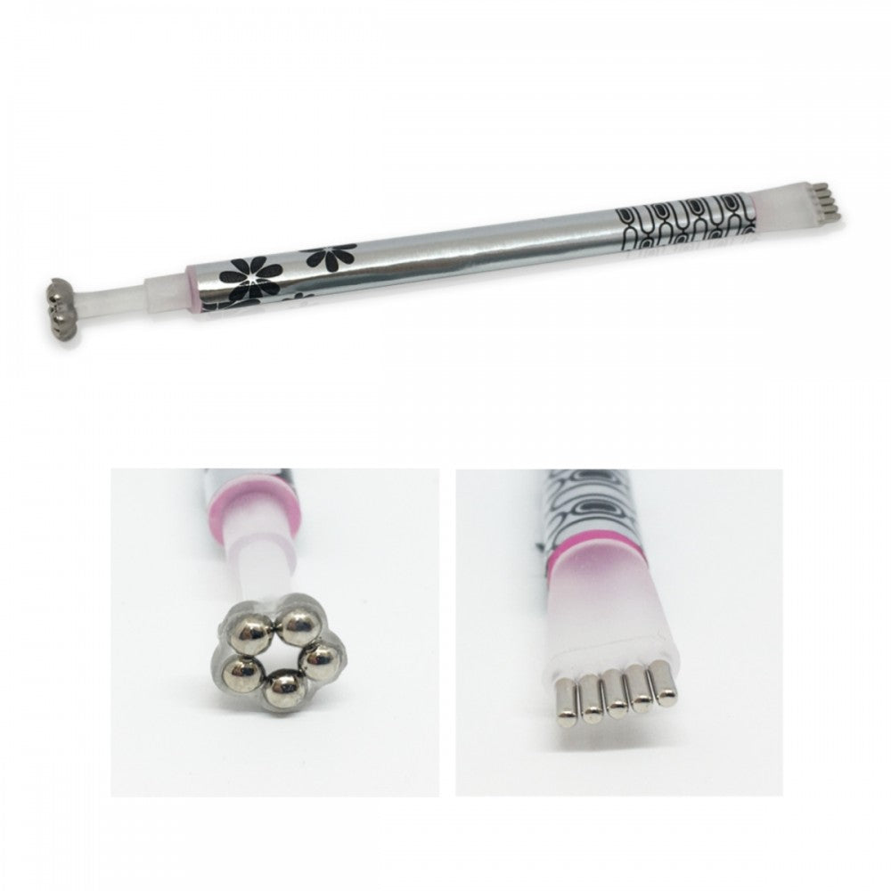 MAGNETE PENNA CAT'S EYE FIORI LINEE