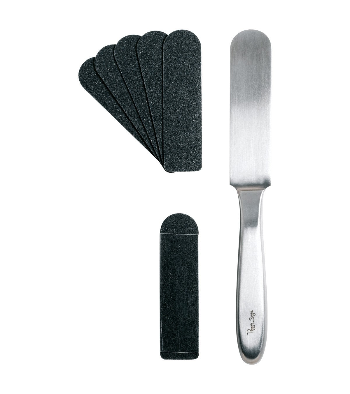PEGGY SAGE RASPA ACIAIO INOX CON RICAMBI