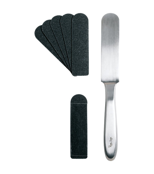 PEGGY SAGE RASPA ACIAIO INOX CON RICAMBI