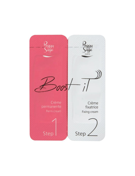 PEGGY SAGE SET PERMANENTE CIGLIA CREMA + FISSANTE 10 APPLICAZIONI