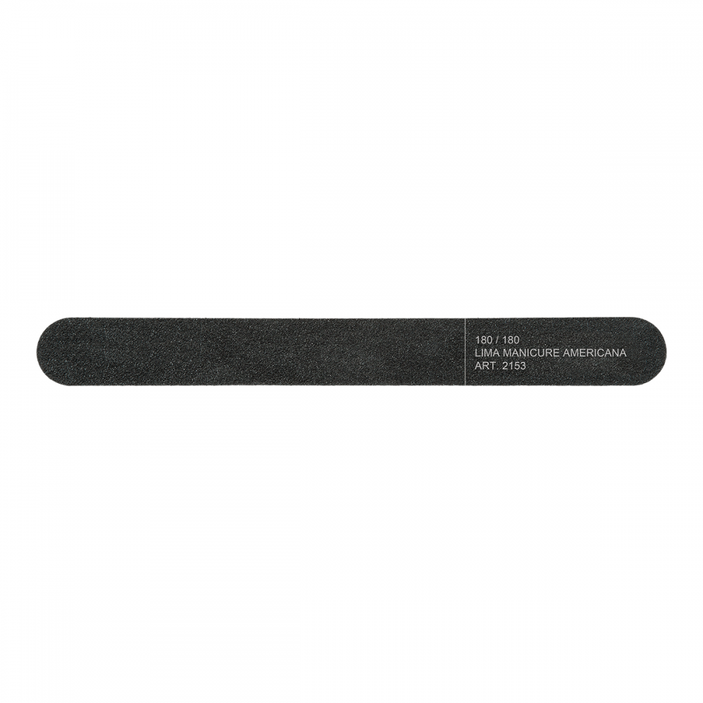 LIMA MANICURE AMERICANA NERA 180/180 12pz