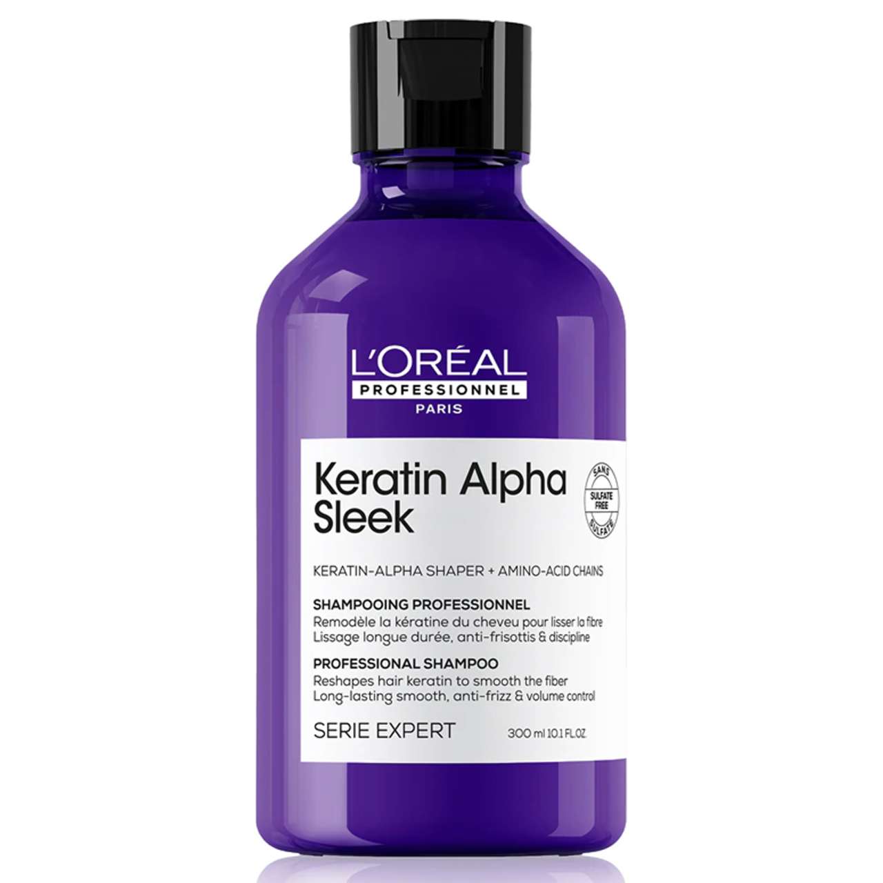 l'oreal serie expert keratin alpha sleek shampoo 300ml