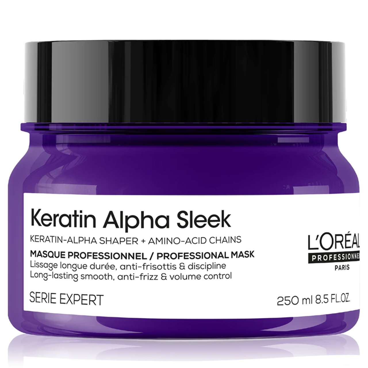 l'oreal serie expert keratin alpha sleek maschera anticrespo 250ml