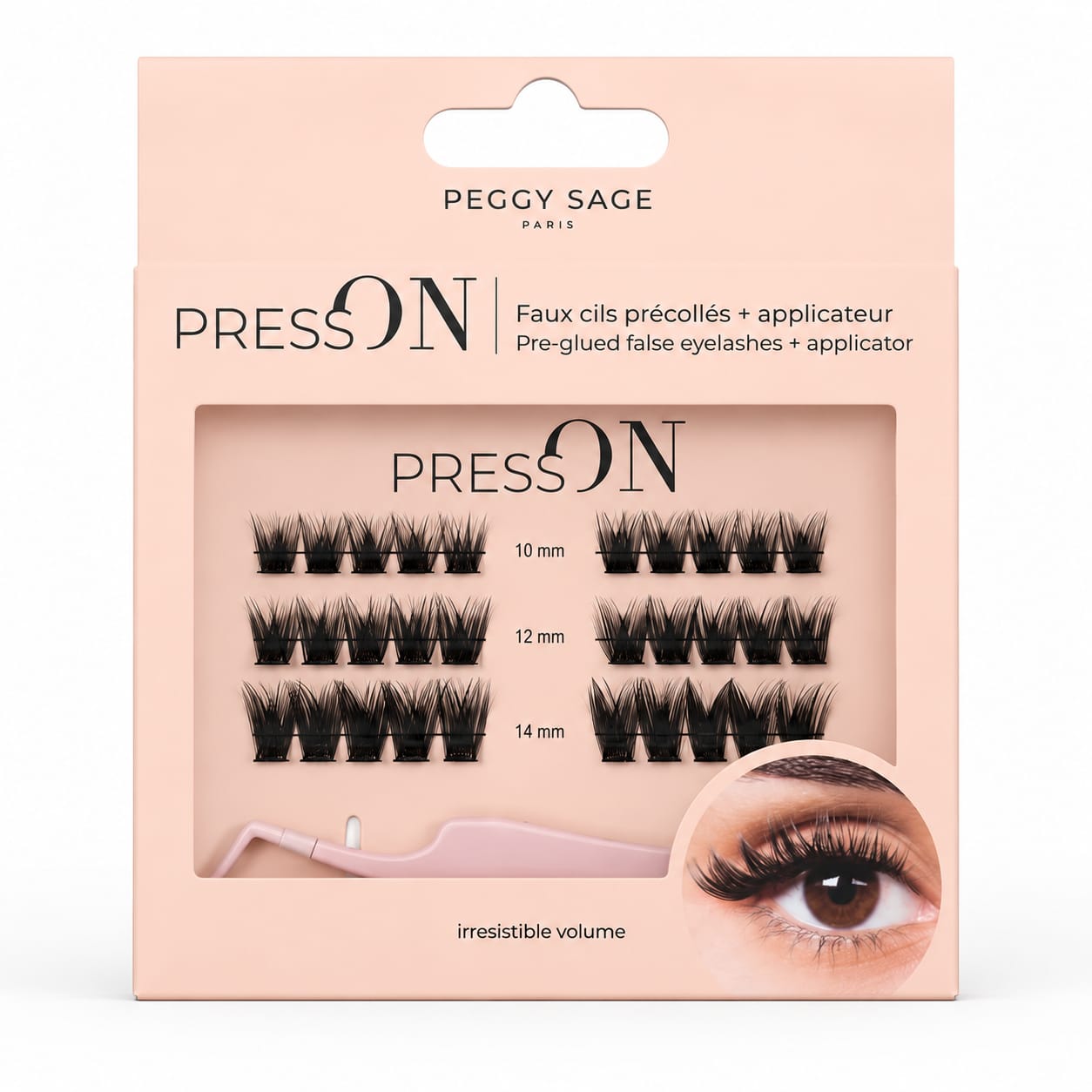 Peggy Sage Ciglia Finte Preincollate + Applicatore