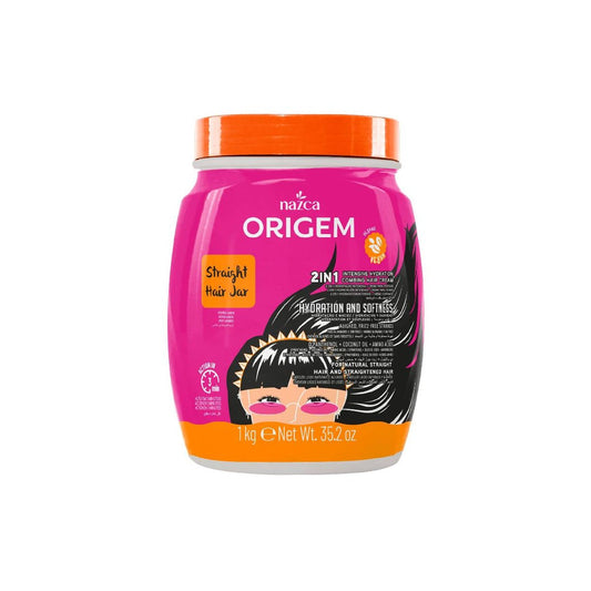 ORIGEM HAIR CREAM 2IN1 STRAIGHT HAIR JAR  MASCHERA CAPELLI LISCI 1kg