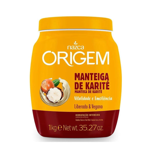 ORIGEM HAIR CREAM BURRO DI KARITE' 1kg CAPELLI SECCHI MANTEIGA DE KARITE