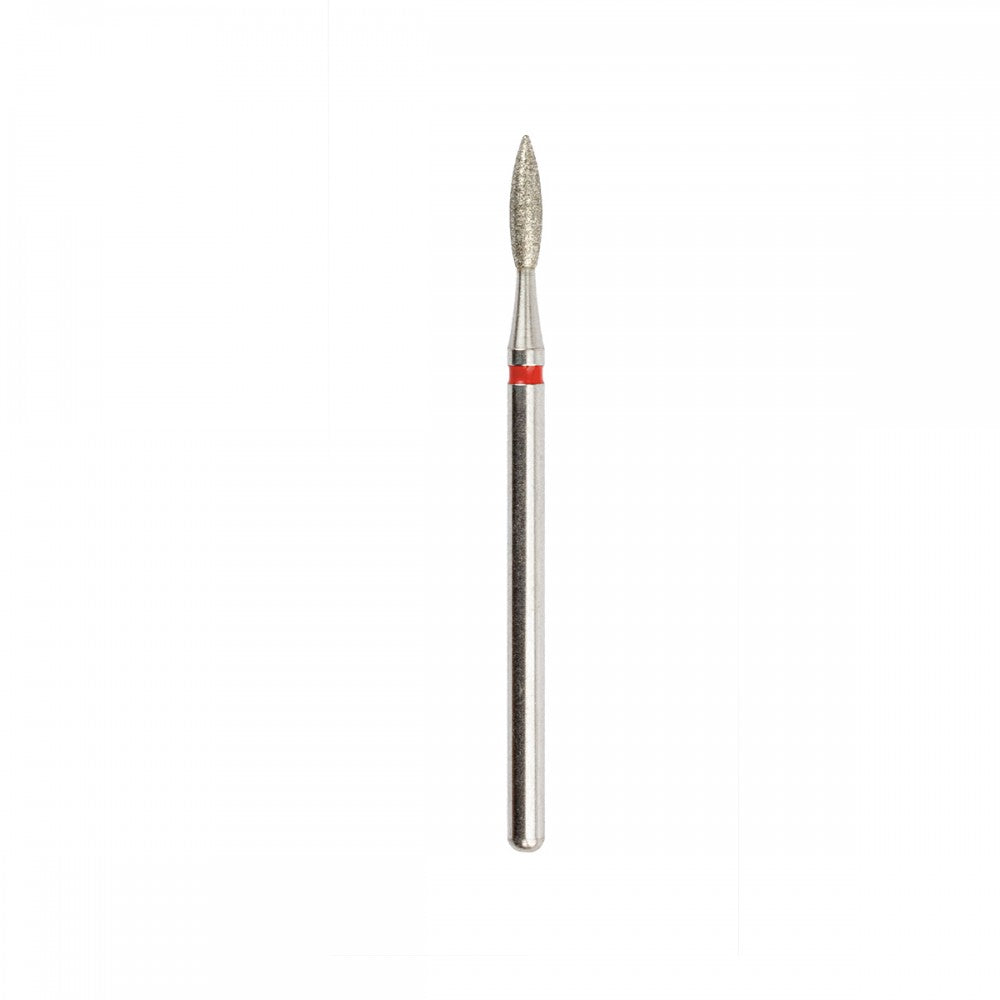 Estrosa Punta Fresa Fiamma Diamantata Rossa