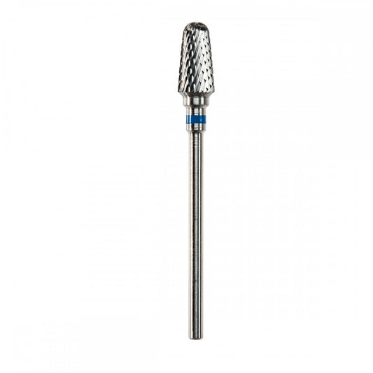 Estrosa Punta Fresa Conica Media Carbide Blu