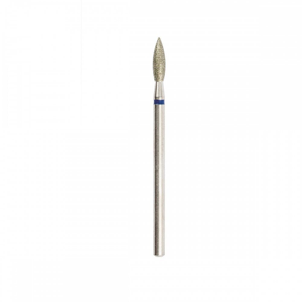 Estrosa Punta Fresa Fiamma Media Diamantata Blu
