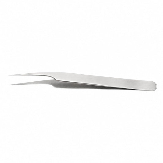 UNIQUE PINZA EXTENSION CIGLIA SPILLO CURVA ACCIAIO INOX