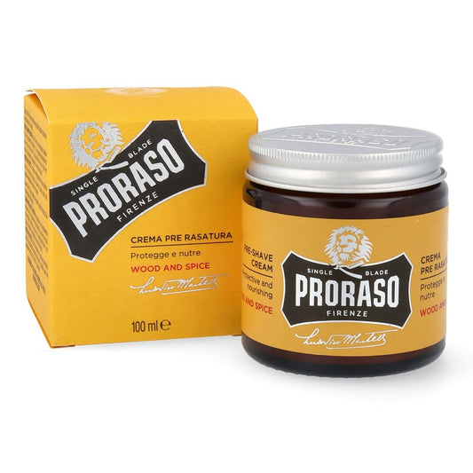 PRORASO CREMA PRE BARBA WOOD AND SPICE 100ml