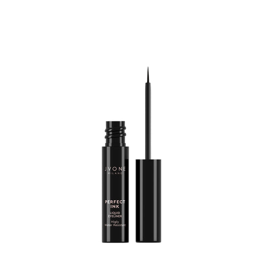 JVONE EYE LINER LIQUID PERFECT INK WATER RESISTENT BLACK
