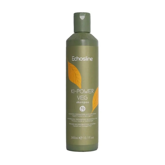 KI POWER VEG SHAMPOO RICOSTRUZIONE CAPELLI DANNEGGIATI 300ml ECHOS LINE