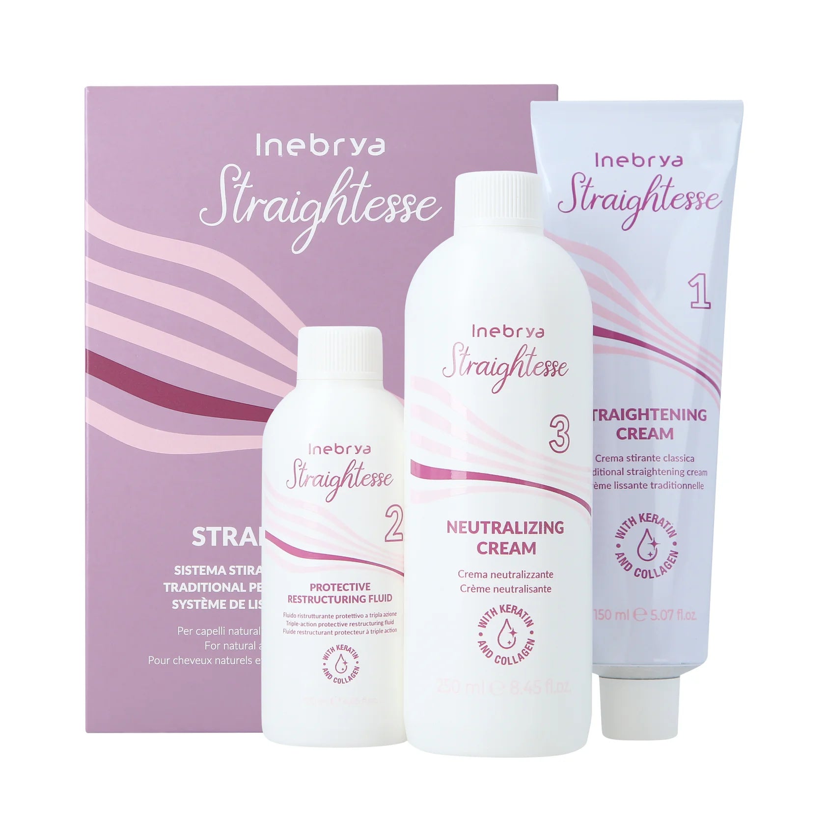 KIT STIRATURA SENZA AMMONIACA INEBRYA BIONIC