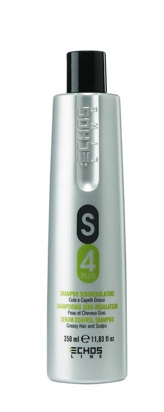 S4 PLUS SHAMPOO SEBOREGOLATORE CAPELLI GRASSI ECHOS 350 ML