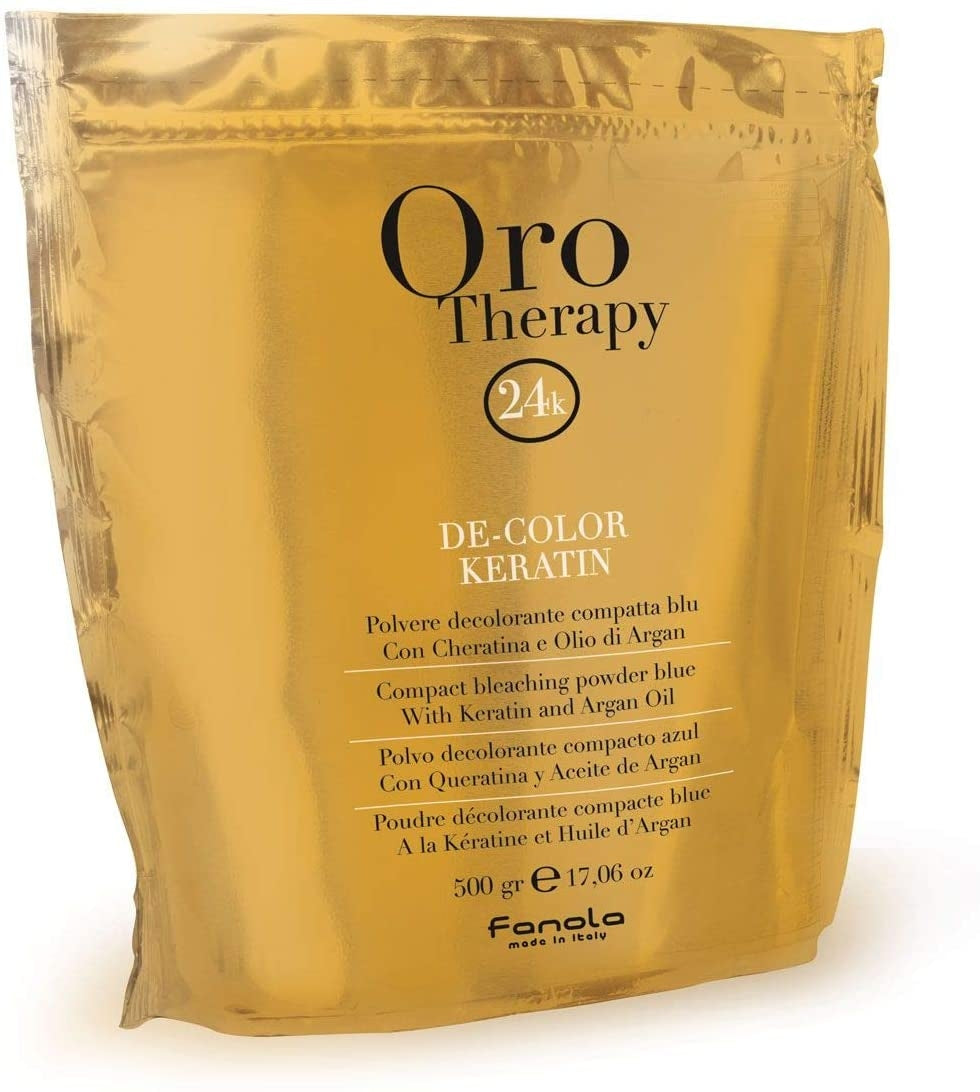 POLVERE DECOLORANTE BLU CON CHERATINA E ARGAN 500g