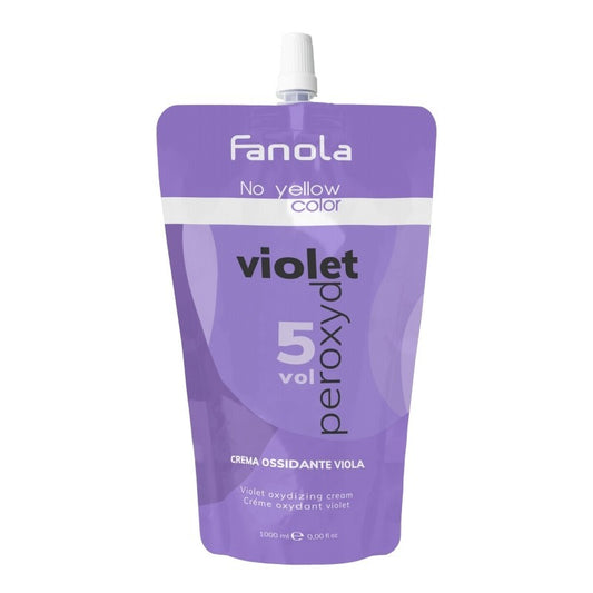 FANOLA NO YELLOW OSSIGENO VIOLA 5 VOLUMI 1L