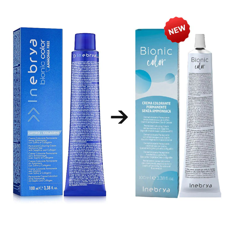 TINTURA BIONIC COLOR INEBRYA SENZA AMMONIACA 100ml