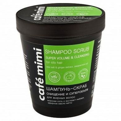 cafÃ mimi SHAMPOO SCRUB VOLUME DETERGENTE 330g