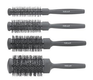 KIT 4 SPAZZOLE TURMALINA NERO ART.8452342