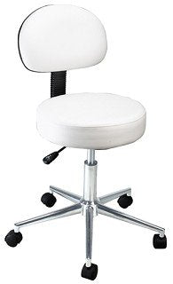 SGABELLO BEAUTY COMFORT STOOL BIANCO ART.0170206