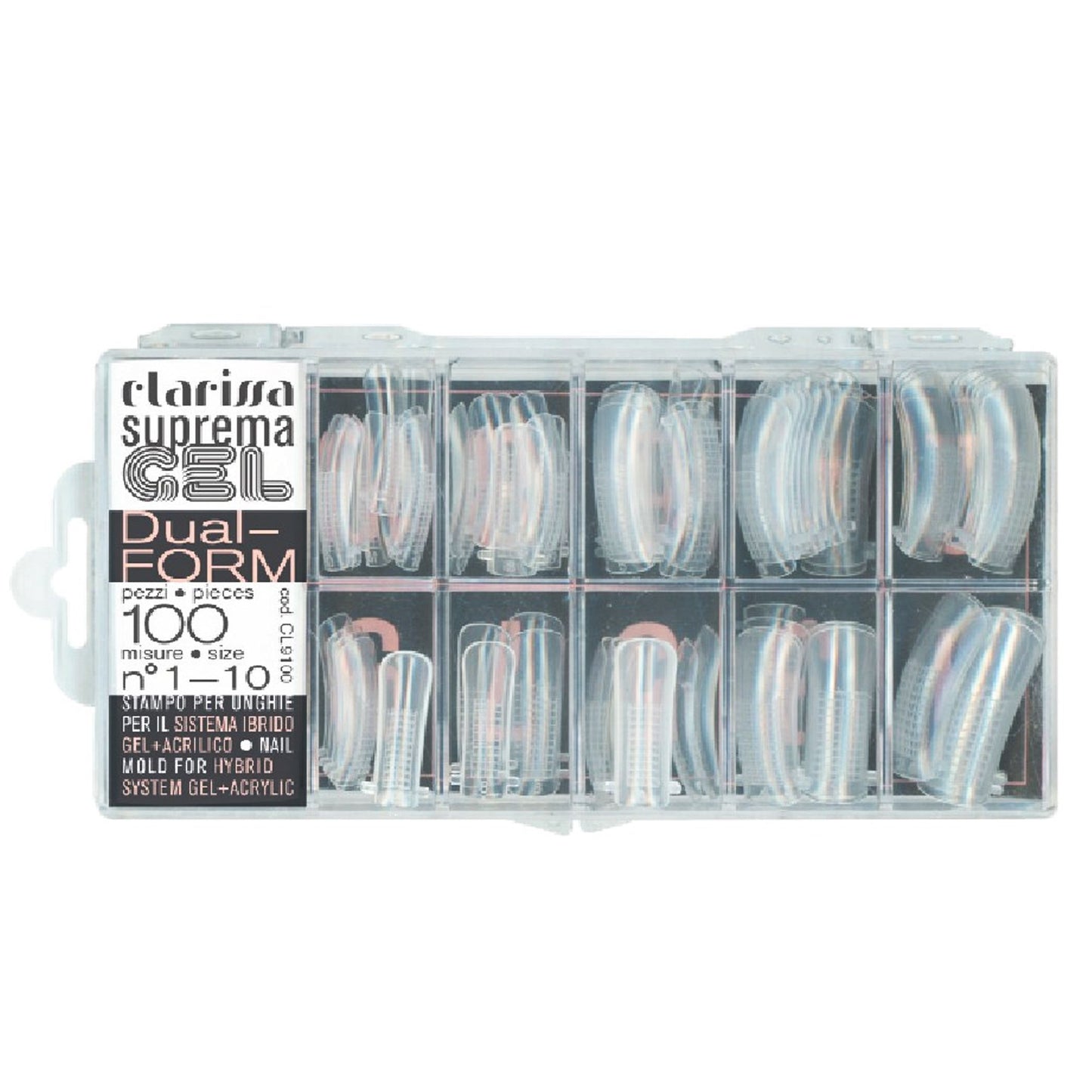 CLARISSA SUPREMA TIPS DUAL FORM 100pz