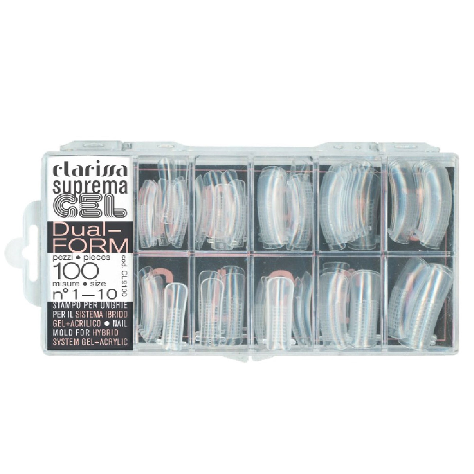 CLARISSA SUPREMA TIPS DUAL FORM 100pz