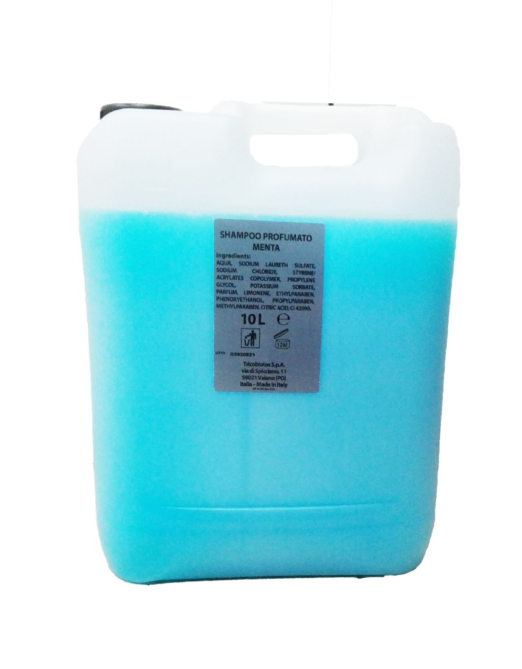 SHAMPOO MENTA AZZURRO TANICA 10L