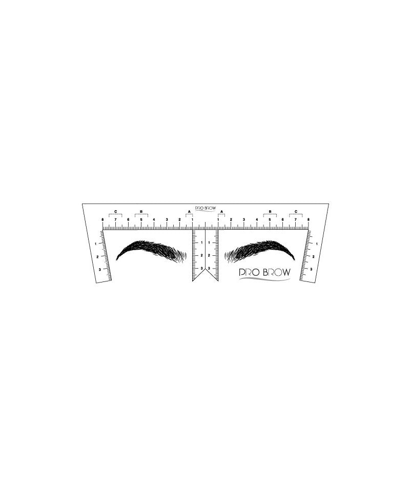 RIGHELLO ADESIVO SOPRACCIGLIA 10pz PRO BROW