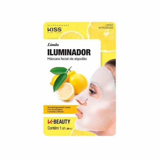 MASCHERA COTONE VISO ILLUMINANTE AL LIMONE