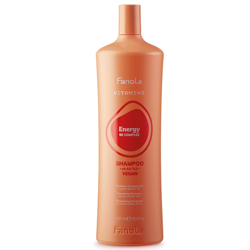 FANOLA SHAMPOO ANTICADUTA ENERGY VEGAN CAPELLI DEBOLI E FINI 1l