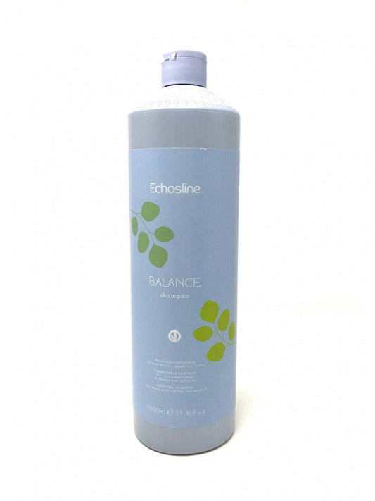 BALANCE+ SHAMPOO SEBO REGOLATORE CUTE E CAPELLI GRASSI 1L ECHOS