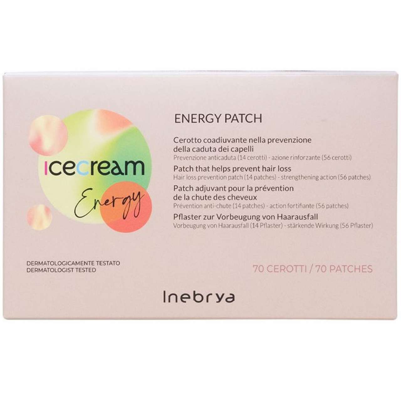 ENERGY PATCH CEROTTO ANTICADUTA 70pz INEBRYA