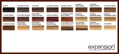 MATASSA EXTENSION CAPELLI NATURALI 55cm 100g SEISETA
