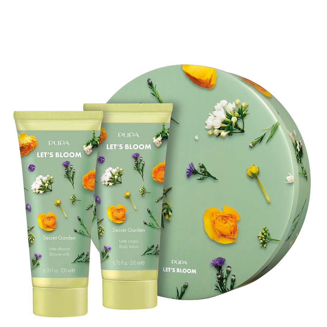 CONFEZIONE REGALO PUPA SECRET GARDEN LATTE DOCCIA + LATTE CORPO