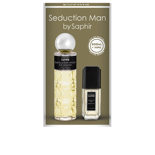 SET REGALO SAPHIR SEDUCTION MAN 200ml + 30ml OMAGGIO