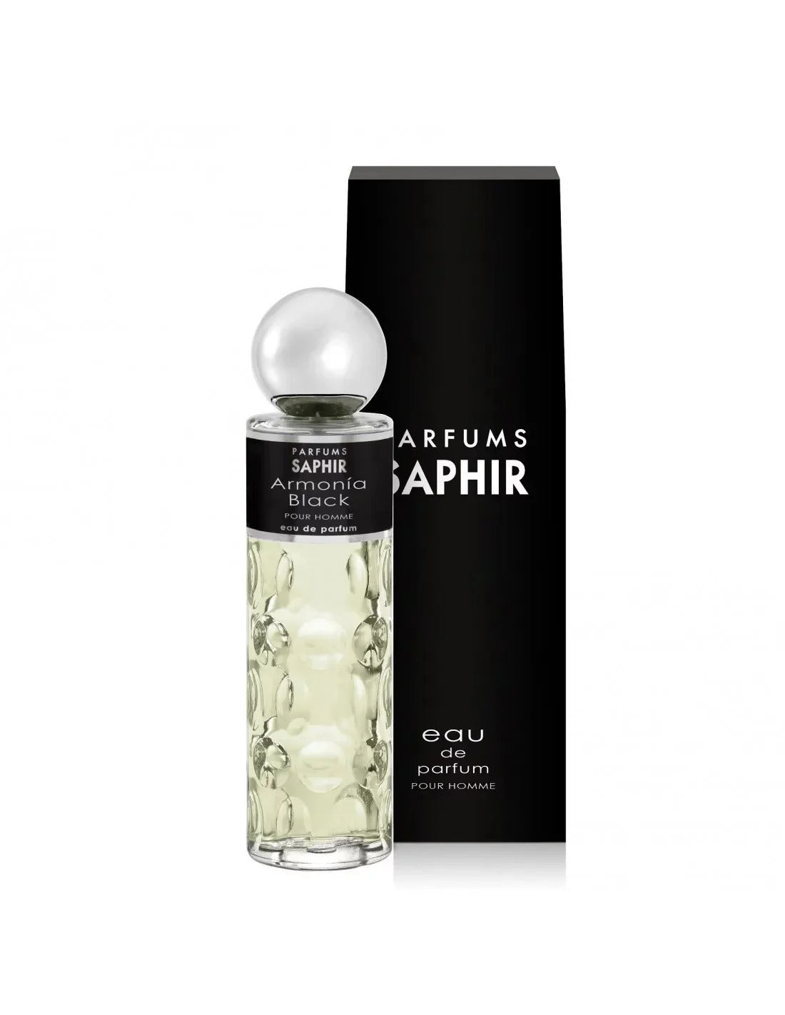 SAPHIR ARMONIA BLACK 200ml EDP POUR HOMME