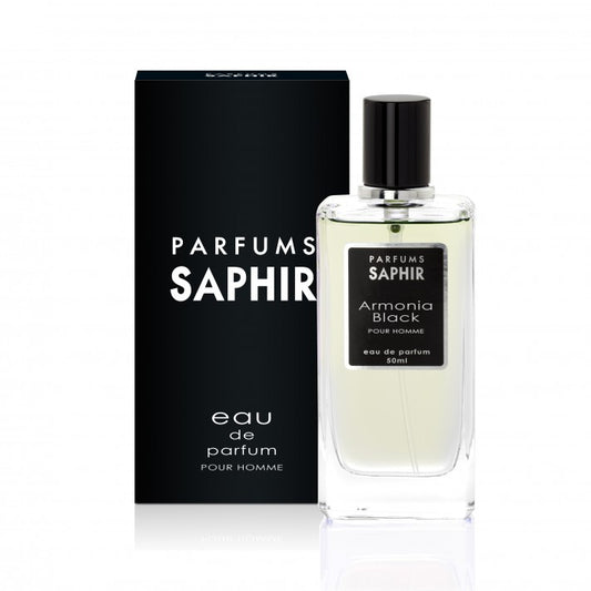 SAPHIR ARMONIA BLACK 50ml EDP POUR HOMME