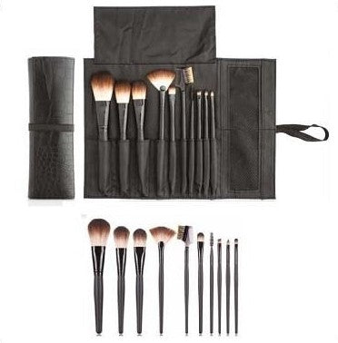 SET 10 PENNELLI SETOLA TRUCCO MICHELLE XANITALIA